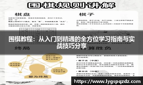 围棋教程：从入门到精通的全方位学习指南与实战技巧分享